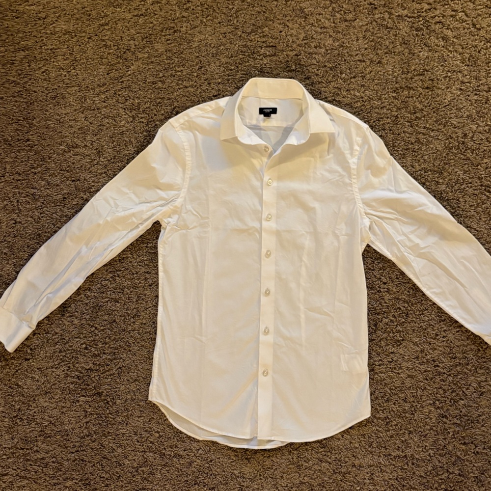 Express Slim Fit White Shirt